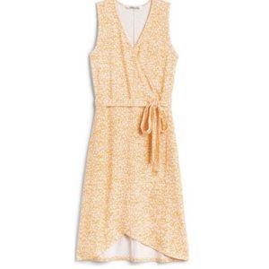 41 Hawthorn Sleeveless Liana Faux Wrap Knit Dress Size L